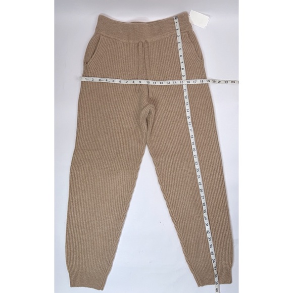 Rag & Bone Cashmere Ribbed Joggers (Size: L) - Picture 9 of 12